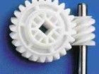 Dow Corning's silicone masterbatch additive is easy to use and improves surface properties of acetal products, such as this gear.