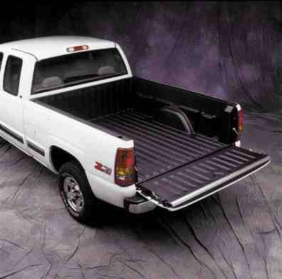 General Motors will offer a pickup truck box made of composite materials on the full size Chevy Silverado beginning in the fall of 2000. The box's fenders and outer tailgate panel are made of reinforced reaction injection molded materials (RRIM), mainly polyurea and mica filler. The one piece inner panel and the inside of the tailgate are formed by structural reaction injection molding (SRIM) of a 50/50 mix of urethane and glass-fibre. The use of these materials reduces the truck weight by about 50 lb. They will be produced at the GM truck assembly plant in Fort Wayne, IN.